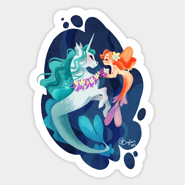 Unimermaid Sticker by Tir Na Nog